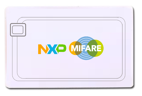 mifare sample graphic card by eXpressbadging