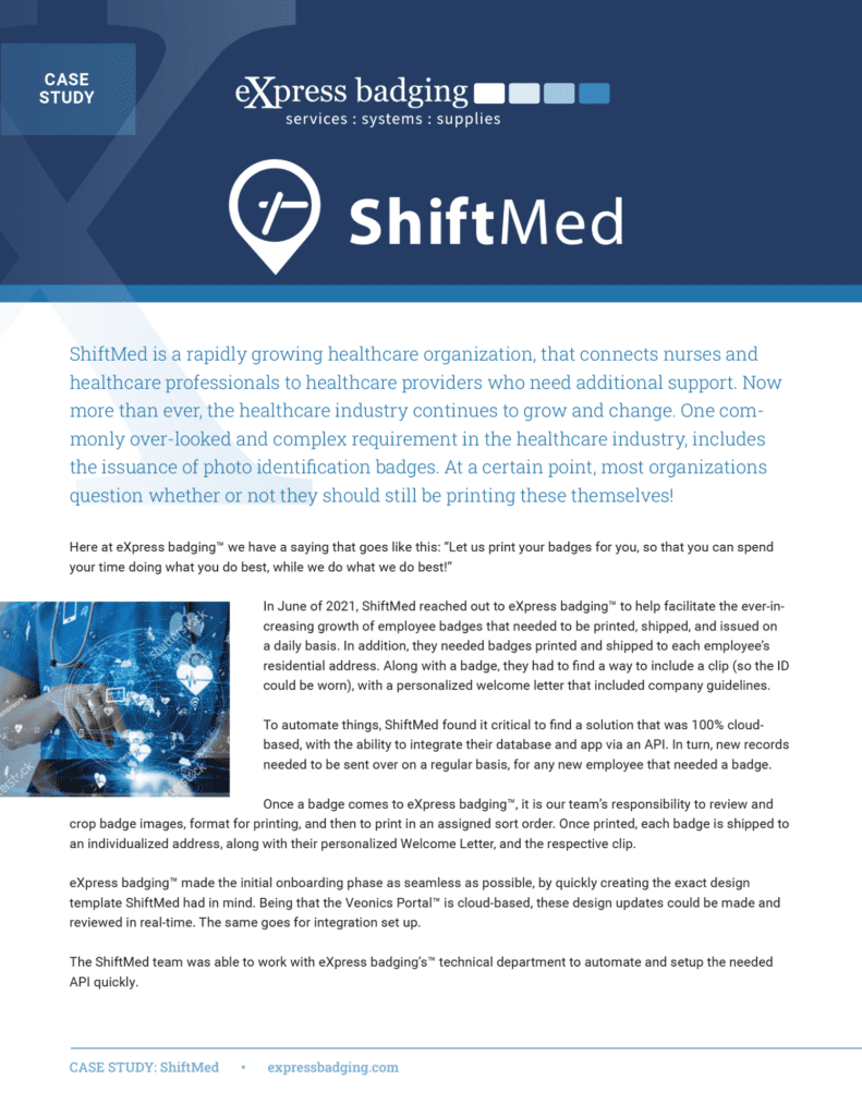 eXpress badging® Download Center Express Badging