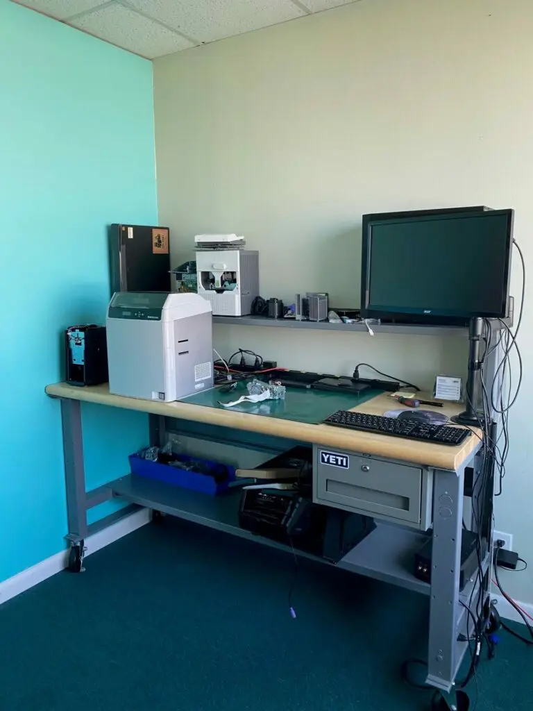 technical_supportworkbench authorized ID card printer repairs