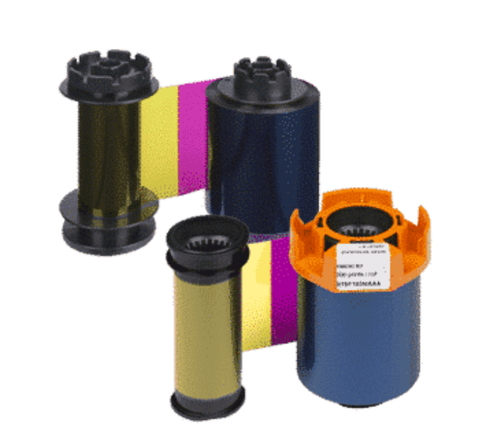 1/2 YMCKO Color Ribbon - 400 prints / roll