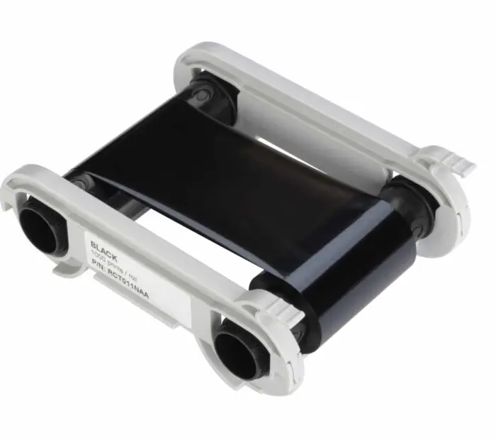 BLACK Monochrome Ribbon - up to 2000 prints / roll