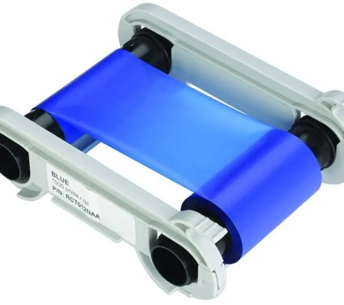 BLUE Monochrome Ribbon - up to 1000 prints / roll