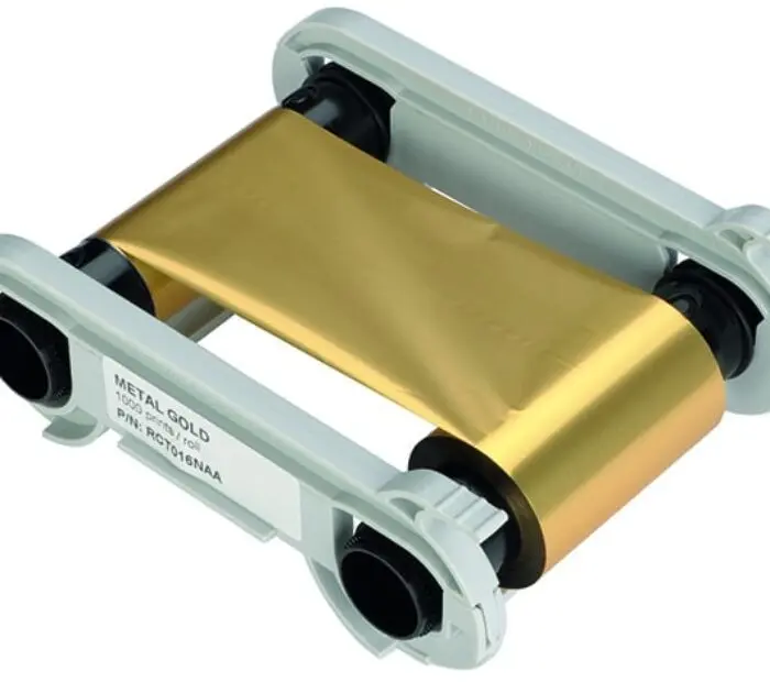 METALLIC GOLD Monochrome Ribbon - up to 1000 prints / roll