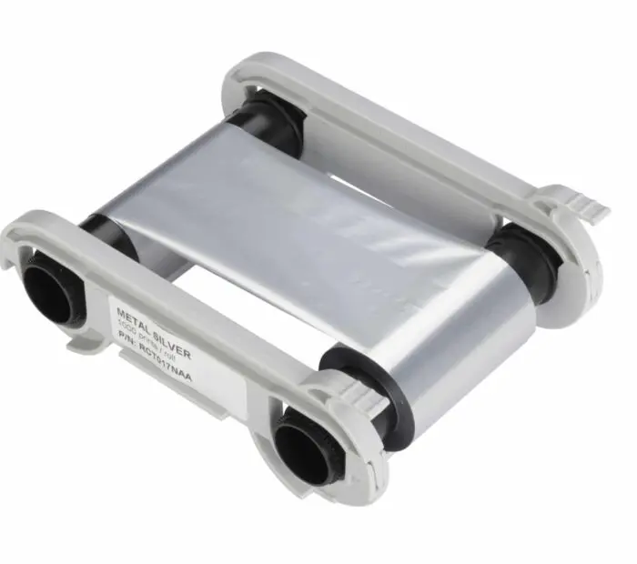 METALLIC SILVER Monochrome Ribbon - up to 1000 prints / roll